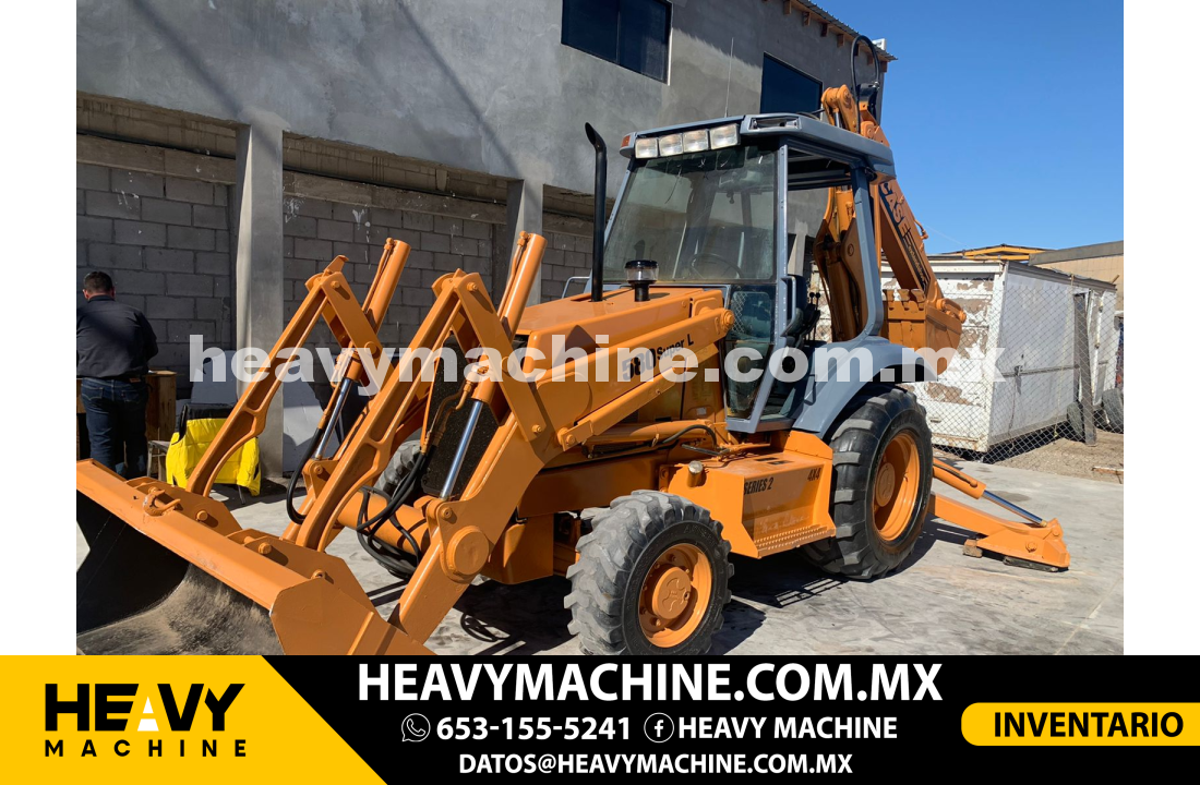 Maquinaria Pesada Retroexcavadora 2000 Case 580 Super L